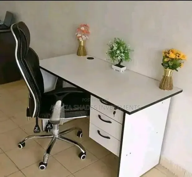 Office Table and Executive Chair - 1