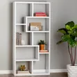 SK White Hanging Shelves - 6ft Height - 2