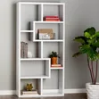 SK White Hanging Shelves - 6ft Height - 3