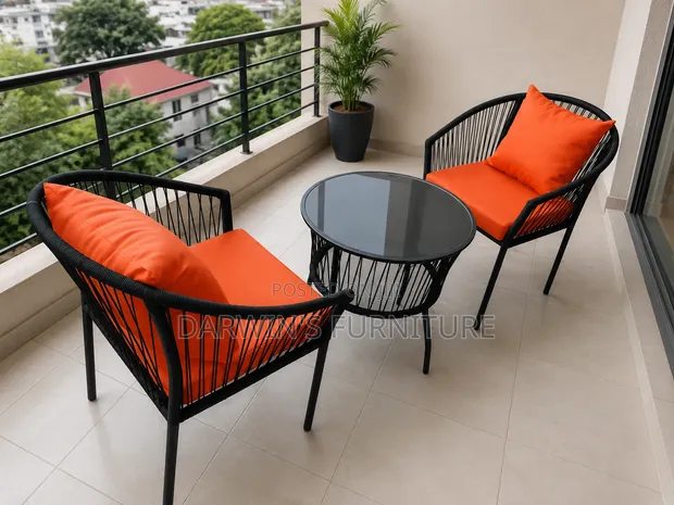 Boss Office Products Jedwali la Nje na Viti 2 - 1