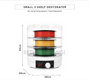 3-Shelf Electric Food Dehydrator & Filament Dryer