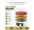 3-Shelf Electric Food Dehydrator & Filament Dryer - 3
