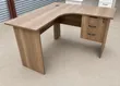 Boss Office Products L-Shaped Desk with 3 Drawers - 2