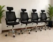 Boss Office Products Kiti cha Ofisi cha Mesh chenye Headrest - 1