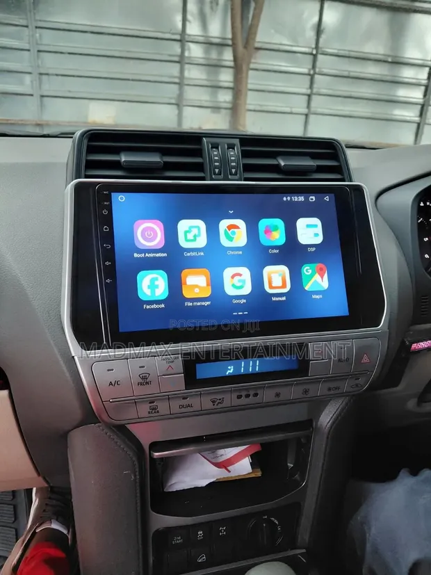 Toyota Prado TZG 2018+ Redio Smart Android Head Unit - 1