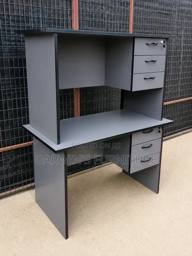 Boss Office Products Rectangular Office Table - Black - 1