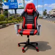 Kiti cha Mchezo cha Boss Office Products Chenye Rangi Nyekundu - 2