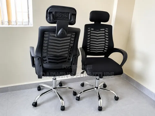 Boss Office Products Ergonomic Office Chair - Black - 1