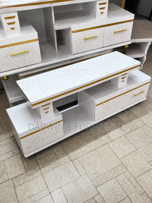 Modern TV Stand with LED - 1