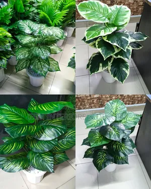Artificial Potted Plant 1.2m with Round Vase