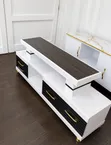 Boss Office Products TV Stand with LED Lights - 2