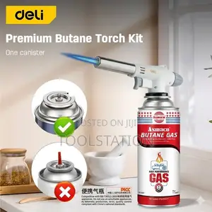 Butane Torch / Flame Gun Kit with Gas Canister