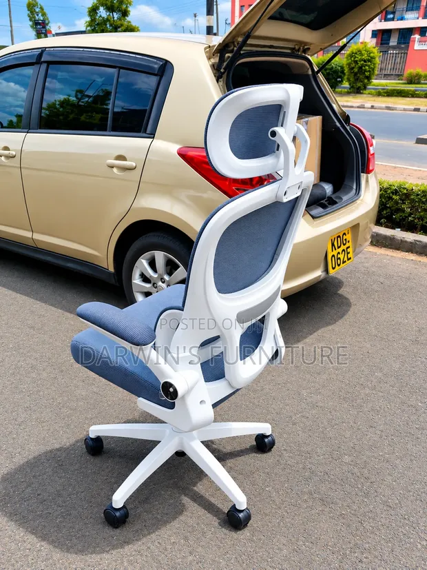 Boss Office Products White Ergonomic Chair - 1