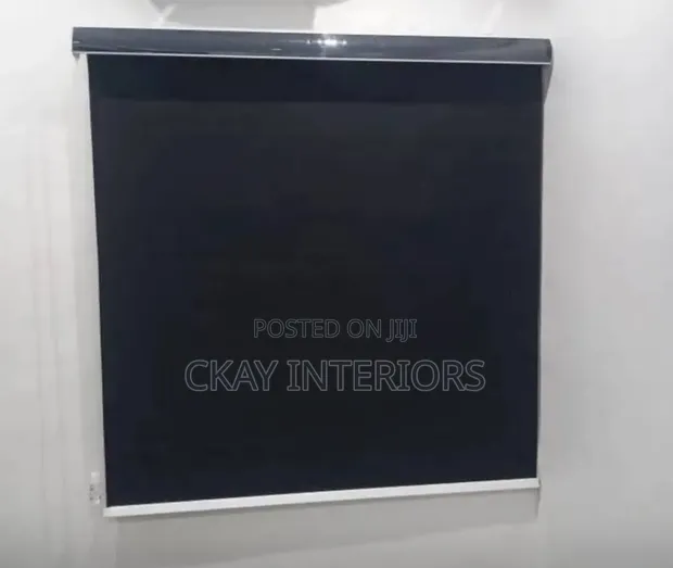 Blackout Horizontal Roller Office Blinds - 1