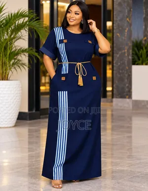 Maxi Denim Dress Ubora Mzuri