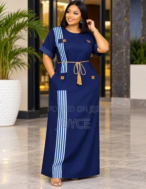 Maxi Denim Dress Ubora Mzuri