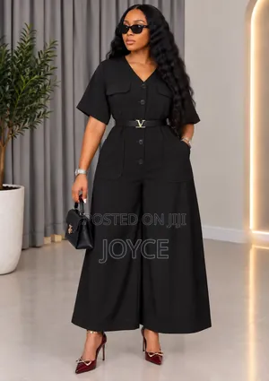 Quality Women's Jumpsuit with Belt