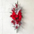 Christmas Swag Wreath with LED Lights - 4