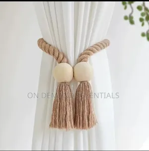 Boho Style Magnetic Curtain Tie Backs (2pc)