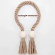 Boho Style Magnetic Curtain Tie Backs (2pc) - 4