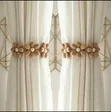 Boho Floral Tassel Curtain Tie Backs (Pair) - 2