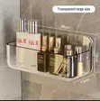 Acrylic Large Bathroom Organizer - Clear - 4