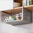 Mesh Under Shelf Rack - Nyeusi/Nyeupe - 1