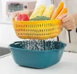 8-in-1 Plastic Kitchen Colander Drain Basket Set - 4