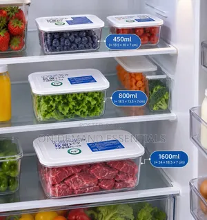 Vifaa vya Kuhifadhia Chakula kwenye Freezer/Fridge
