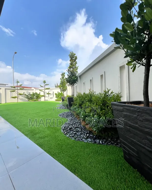 Rooftop Artificial Turf Grass - Isiyoingiza Maji kwa Rooftop & Bustani - 1