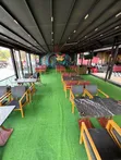 Majani Bandia ya Patio ya Mkahawa - Hayapiti Maji na Rahisi Kusafisha - 2