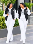 Track Suit ya Vipande 3 (2XL-6XL) - 1