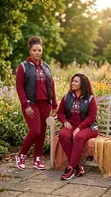 Track Suit ya Vipande 3 (2XL-6XL) - 2