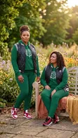Track Suit ya Vipande 3 (2XL-6XL) - 5