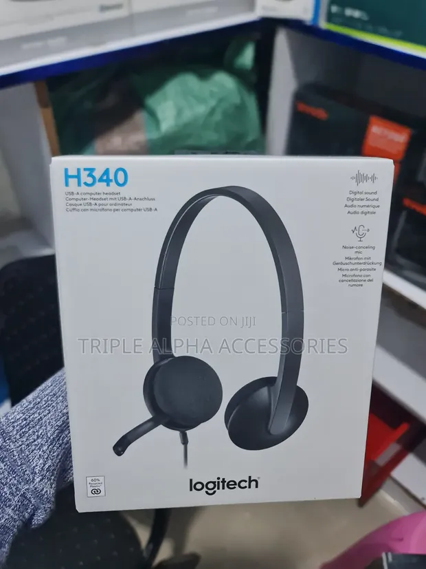 Logitech H340 Headphones za Wired USB - 1