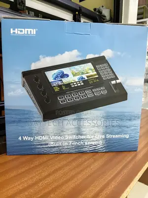 4-Channel 5-Inch HDMI Video Switcher