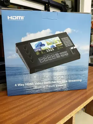 4-Channel 5-Inch HDMI Video Switcher