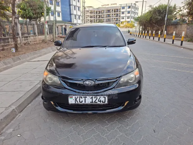 Subaru Impreza 2011 Nyeusi - 1