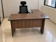L-Shaped Executive Office Desk - Modern Wood Finish - 4