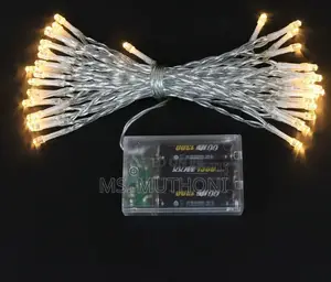 20m Warm White Waterproof LED Christmas Lights