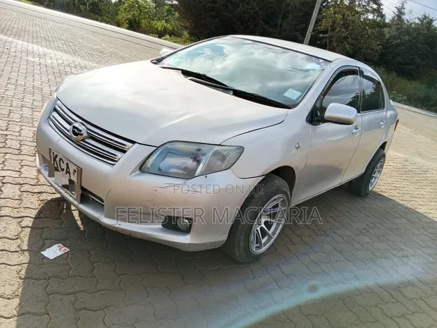 Toyota Axio 2008 Silver - 1