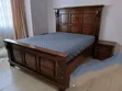 Queen Size Mahogany Bed - 2