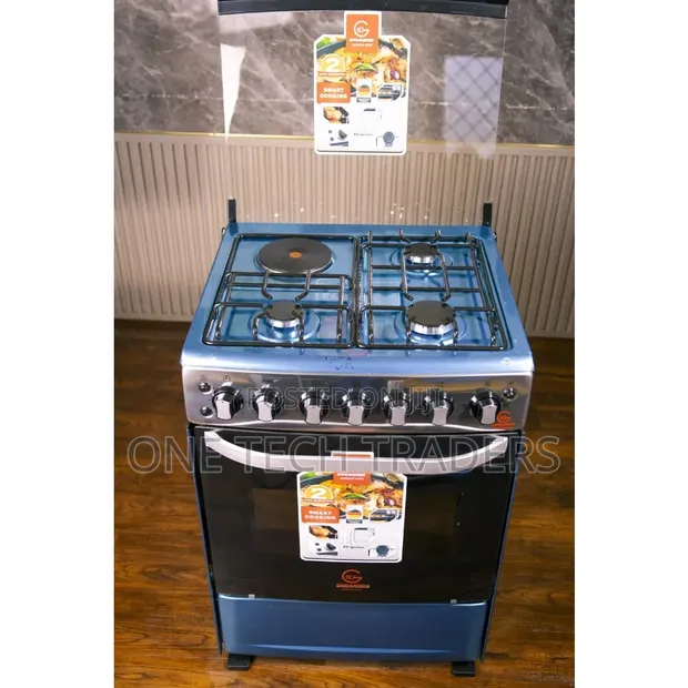 Euroken 60x65cm Standing Cooker 3+1 Burners - 1