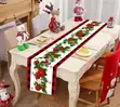 Christmas Linen Table Runner (33x185cm) - 1