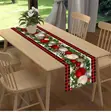 Christmas Linen Table Runner (33x185cm) - 2