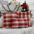 New Modern Simple Red Festive Christmas Pillowcase - 2