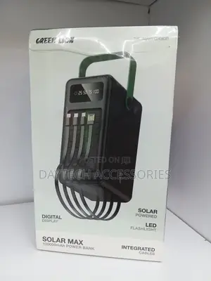 Green Lion Solar Max 120000mAh Power Bank