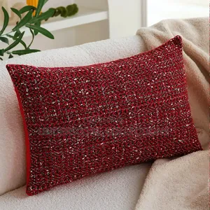 New Modern Simple Red Festive Christmas Pillowcase