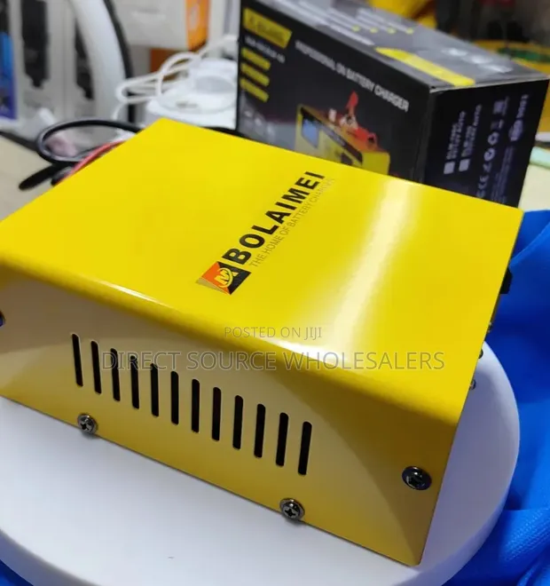 BOLAIMEI Intelligent Battery Charger 3Ah-200Ah 15A 6V/12V - 1