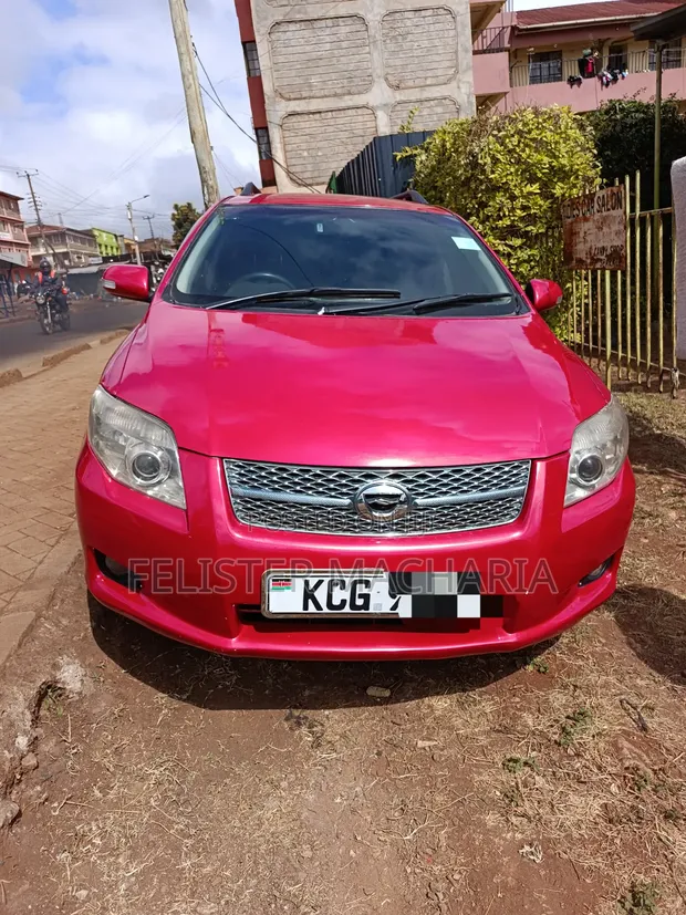 Toyota Corolla Fielder 2010 Red - 1